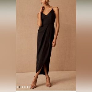 BHLDN Anabela V Neck Dress -Anthropologie